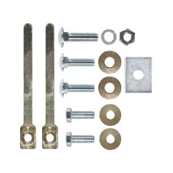 Trailer Tow Hitch Hardware Fastener Kit For 00-03 Mazda MPV wo/ Ground Effects 2" Towing Receiver Class 3