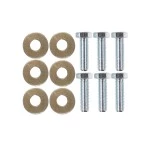 Trailer Tow Hitch Hardware Fastener Kit For 02-07 Jeep Liberty All Models 2" Towing Receiver Class 3