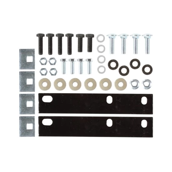 Trailer Tow Hitch Hardware Fastener Kit For 78-98 Dodge Van 99-03 w/ Standard & OEM Step Bumper 2" Towing Receiver Class 3
