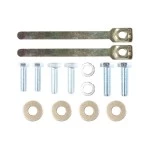 Trailer Tow Hitch Hardware Fastener Kit For 97-06 Jeep Wrangler TJ All Models 2" Towing Receiver Class 3
