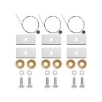 Trailer Tow Hitch Hardware Fastener Kit For 15-21 Ford F-150 All Styles Raptor 2" Receiver