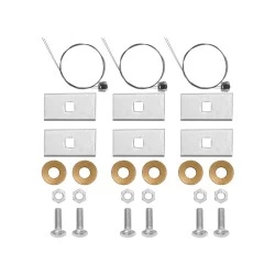 Trailer Tow Hitch Hardware Fastener Kit For 15-21 Ford F-150 All Styles Raptor 2" Receiver