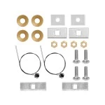 Trailer Hitch Hardware Fastener Kit For 09-18 Dodge Ram 1500 19-24 Classic Except OEM Hitch