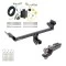 Tow Package For 16-18 Lincoln MKX All Models Trailer Hitch w/ Wiring 2" Drop Mount 2" Ball 2" Receiver