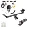 Tow Package For 19-23 Lincoln Nautilus All Models Trailer Hitch w/ Wiring 2" Drop Mount 2" Ball 2" Receiver