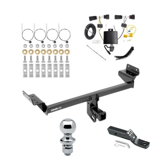 Trailer Tow Hitch For 19-23 Lincoln Nautilus All Models Complete Package w/ Wiring and 1-7/8" Ball