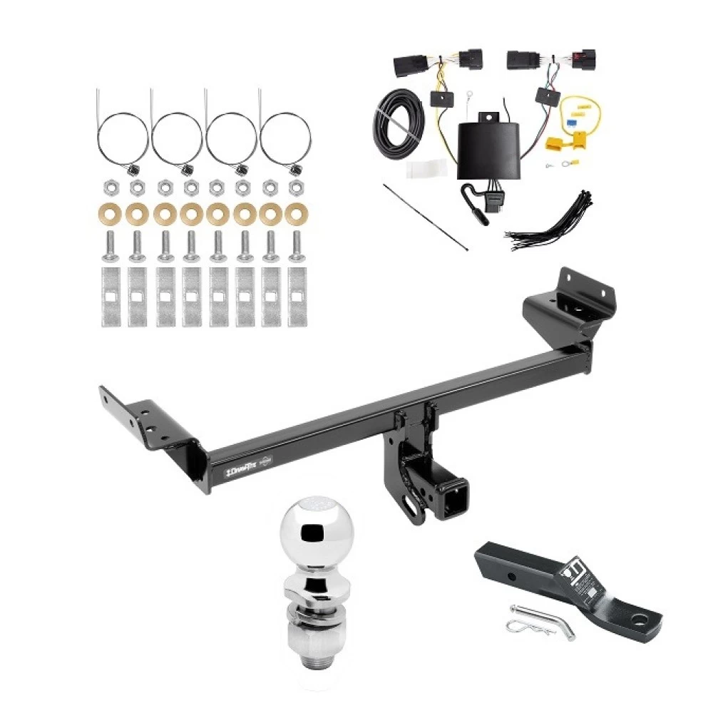 Trailer Tow Hitch For 19-23 Lincoln Nautilus All Models Complete Package w/ Wiring and 2" Ball
