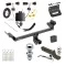 Ultimate Tow Package For 19-23 Lincoln Nautilus Trailer Hitch w/ Wiring 2" Drop Mount Dual 2" and 1-7/8" Ball Lock Bracket Cover 2" Receiver 