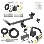 Trailer Hitch w/ 7-Way RV Wiring For 16-18 Lincoln MKX All Models Class 3 2" Receiver