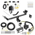 Trailer Hitch w/ 7-Way RV Wiring For 19-23 Lincoln Nautilus All Models Class 3 2" Receiver