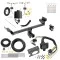 Trailer Hitch w/ 7-Way RV Wiring For 19-24 Ford Edge Except Titanium Models Class 3 2" Receiver