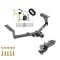 Tow Package For 06-12 Toyota RAV4 All Models Trailer Hitch w/ Wiring 2" Drop Mount 2" Ball 2" Receiver