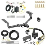Trailer Hitch w/ 7-Way RV Wiring For 13-18 Toyota RAV4 All Models Class 3 2" Receiver