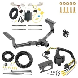 Trailer Hitch w/ 7-Way RV Wiring For 13-18 Toyota RAV4 All Models Class 3 2" Receiver