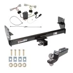 Custom Fit Trailer Hitch Wiring Harness (Plug & Play) 2" Drop Ball-Mount w/ Pin/Clip 2" Chrome Ball Installation Hardware Installation Instructions 75236 118496 21536 Draw-Tite Tow Package 05-15 Toyota Tacoma Trailer Hitch Wiring 2" Dro Tow Package For 05-15 Toyota Tacoma Trailer Hitch w/ Wiring 2" Drop Mount 2" Ball 2" Receiver