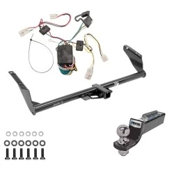 Tow Package For 04-10 Toyota Sienna All Models Trailer Hitch w/ Wiring 2" Drop Mount 2" Ball 2" Receiver