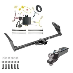 Tow Package For 11-14 Toyota Sienna (15-20 SE ONLY) Trailer Hitch w/ Wiring 2" Drop Mount 2" Ball 2" Receiver