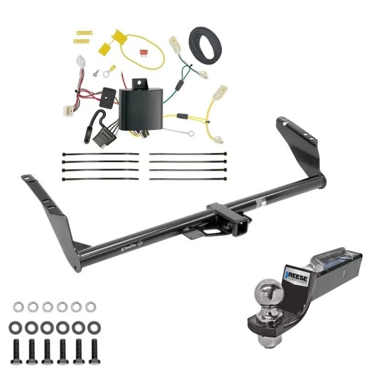 Tow Package For 11-14 Toyota Sienna (15-20 SE ONLY) Trailer Hitch w/ Wiring 2" Drop Mount 2" Ball 2" Receiver