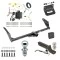 Ultimate Tow Package For 11-14 Toyota Sienna 15-20 Sienna SE Trailer Hitch w/ Wiring 2" Drop Mount Dual 2" and 1-7/8" Ball Lock Bracket Cover 2" Receiver 