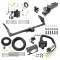 Trailer Hitch Tow Package w/ 7-Way RV Wiring For 11-14 Toyota Sienna (15-20 SE ONLY) w/ 2" Drop Mount 2" Ball Class 3 2" Receiver