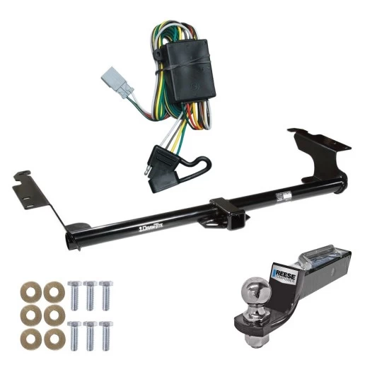 Tow Package For 99-04 Honda Odyssey All Models Trailer Hitch w/ Wiring 2" Drop Mount 2" Ball 2" Receiver