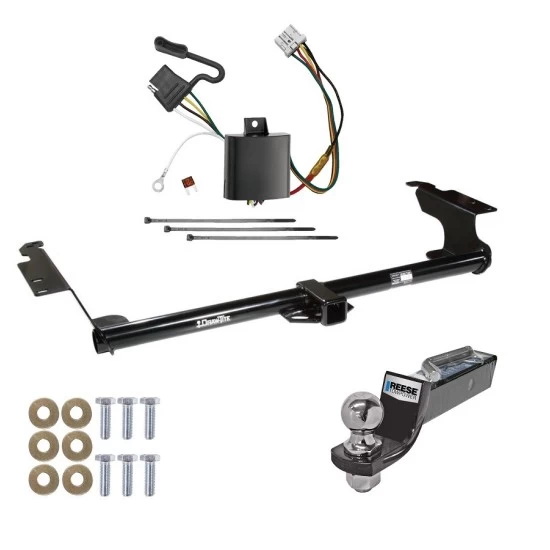 Tow Package For 05-10 Honda Odyssey All Models Trailer Hitch w/ Wiring 2" Drop Mount 2" Ball 2" Receiver
