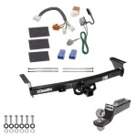 Tow Package For 05-26 Nissan Frontier 09-12 Suzuki Equator Trailer Hitch w/ Wiring 2" Drop Mount 2" Ball 2" Receiver