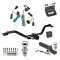Ultimate Tow Package For 07-10 Saturn Outlook All Models Trailer Hitch w/ Wiring 2" Drop Mount Dual 2" and 1-7/8" Ball Lock Bracket Cover 2" Receiver