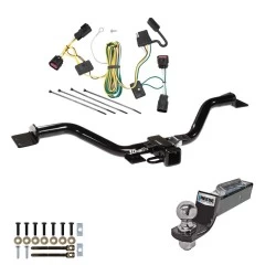 Tow Package For 08-12 Buick Enclave 09-12 Chevrolet Traverse Trailer Hitch w/ Wiring 2" Drop Mount 2" Ball 2" Receiver