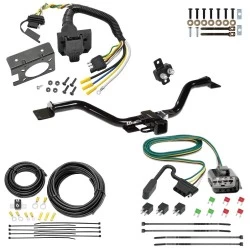 Trailer Hitch w/ 7-Way RV Wiring For 13-17 GMC Acadia Limited Buick Enclave Chevy Traverse Class 3 2" Receiver