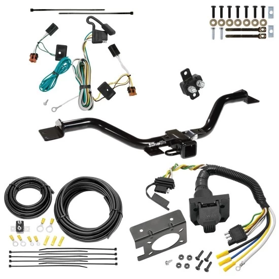 Trailer Hitch w/ 7-Way RV Wiring For 07-12 GMC Acadia All Models Class 3 2" Receiver