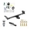 Trailer Tow Hitch For 16-22 Lexus RX350 RX450h Complete Package w/ Wiring and 1-7/8" Ball