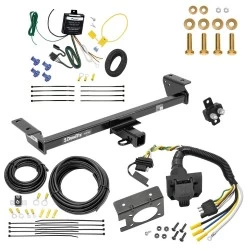 Trailer Hitch w/ 7-Way RV Wiring For 16-22 Lexus RX350 RX450h Class 3 2" Receiver