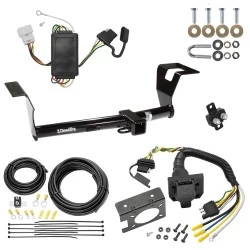 Trailer Hitch w/ 7-Way RV Wiring For 07-11 Honda CR-V All Models Class 3 2" Receiver