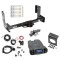 Trailer Hitch Tow Package Prodigy P3 Brake Control For 14-25 Freightliner Mercedes-Benz Sprinter 1500 2500 3500 w/o Factory Step Bumper w/ 7-Way RV Wiring 2" Drop Mount 2" Ball Class 4 2" Receiver Draw-Tite Tekonsha