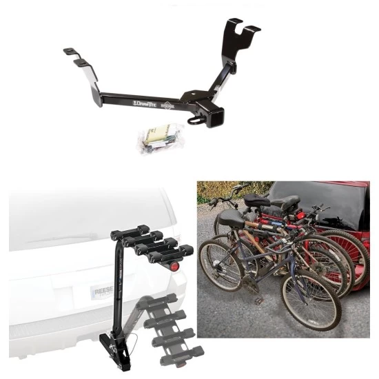 Custom Fit Trailer Hitch 4 Bike Carrier Installation Hardware Installation Instructions 75560 63124 Draw-Tite Trailer Hitch 4 Bike Rack 05-09 Subaru Legacy Outback Sedan and Wagon Approved Recreational Offroad Use Carrier Adult Woman or Child Bicycles Fo Trailer Hitch w/ 4 Bike Rack For 05-09 Subaru Legacy Outback Sedan and Wagon Approved for Recreational & Offroad Use Carrier for Adult Woman or Child Bicycles Foldable