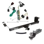 Tow Package For 09-12 Volkswagen Routan All Models Trailer Hitch w/ Wiring 2" Drop Mount 2" Ball 2" Receiver
