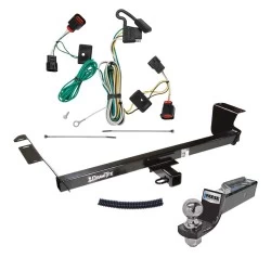 Tow Package For 09-12 Volkswagen Routan All Models Trailer Hitch w/ Wiring 2" Drop Mount 2" Ball 2" Receiver