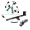 Tow Package For 09-12 Volkswagen Routan All Models Trailer Hitch w/ Wiring 2" Drop Mount 2" Ball 2" Receiver
