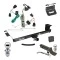Ultimate Tow Package For 09-12 Volkswagen Routan All Models Trailer Hitch w/ Wiring 2" Drop Mount Dual 2" and 1-7/8" Ball Lock Bracket Cover 2" Receiver