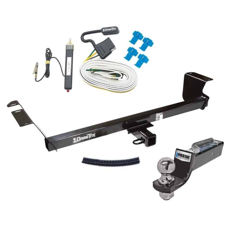 Tow Package For 13-14 Volkswagen Routan All Models Trailer Hitch w/ Wiring 2" Drop Mount 2" Ball 2" Receiver
