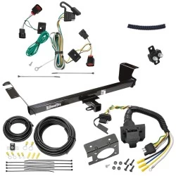 Trailer Hitch w/ 7-Way RV Wiring For 09-12 Volkswagen Routan All Models Class 3 2" Receiver