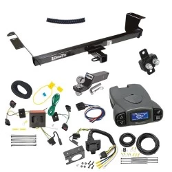 Trailer Hitch Tow Package Prodigy P3 Brake Control For 08-10 Chrysler Town and Country Dodge Grand Caravan w/ 7-Way RV Wiring 2" Drop Mount 2" Ball Class 3 2" Receiver Draw-Tite Tekonsha