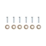 Trailer Tow Hitch Hardware Fastener Kit For 01-06 Acura MDX 03-08 Honda Pilot Class 3 2" Receiver