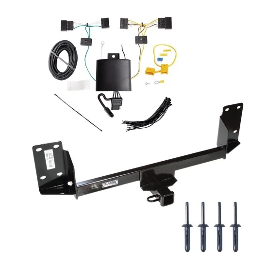Trailer Hitch w/ Wiring For 15-18 BMW X5 All Models Class 4 2" Tow Receiver Tekonsha