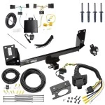 Trailer Hitch w/ 7-Way RV Wiring For 15-18 BMW X5 All Models Class 4 2" Receiver