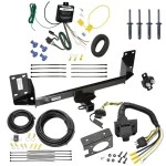 Trailer Hitch w/ 7-Way RV Wiring For 07-14 BMW X5 All Models Class 4 2" Receiver