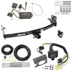 Trailer Hitch w/ 7-Way RV Wiring For 04-12 Chevrolet Colorado GMC Canyon 06-08 Isuzu I-Series Pickup Class 4 2" Receiver