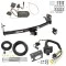 Trailer Hitch w/ 7-Way RV Wiring For 04-12 Chevrolet Colorado GMC Canyon 06-08 Isuzu I-Series Pickup Class 4 2" Receiver