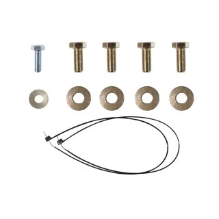 Trailer Tow Hitch Hardware Fastener Kit For 09-14 Nissan Murano 11-14 Except CrossCabriolet Class 3 2" Towing Receiver